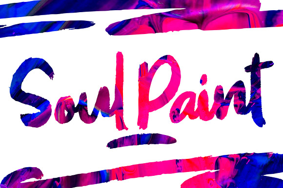 SOUL PAINT Brush Font in Display Fonts - product preview 6