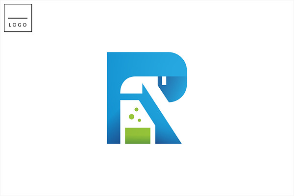 Cleaning / Letter R Logo
