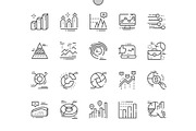 Charts Line Icons