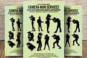 Camera Man Service Flyer