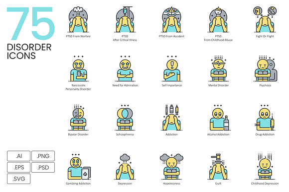 1400+ Icons - Aqua Vector Bundle in Contact Icons - product preview 6