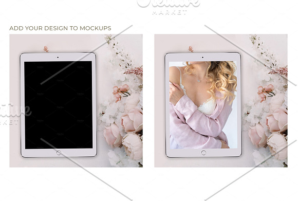 IPAD MOCKUP. LIFESTYLE BUNDLE 63 + in Product Mockups - product preview 1