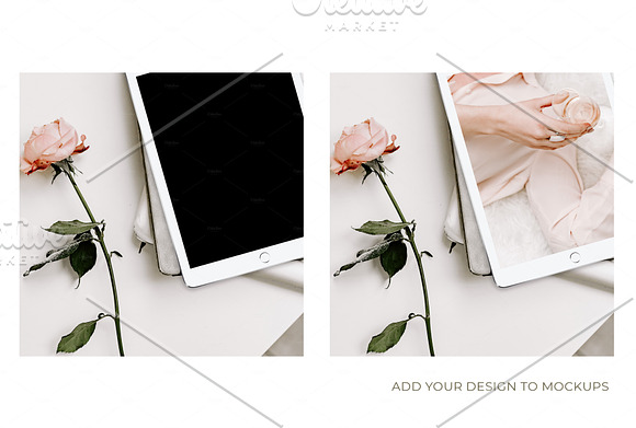IPAD MOCKUP. LIFESTYLE BUNDLE 63 + in Product Mockups - product preview 2