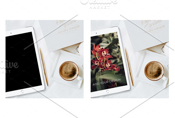 IPAD MOCKUP. LIFESTYLE BUNDLE 63 + in Product Mockups - product preview 4