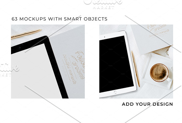 IPAD MOCKUP. LIFESTYLE BUNDLE 63 + in Product Mockups - product preview 13