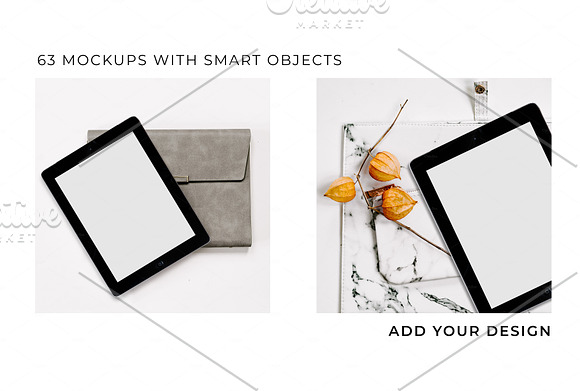 IPAD MOCKUP. LIFESTYLE BUNDLE 63 + in Product Mockups - product preview 15