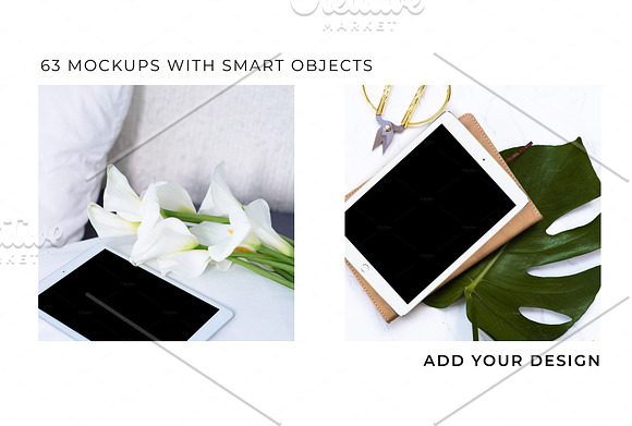IPAD MOCKUP. LIFESTYLE BUNDLE 63 + in Product Mockups - product preview 26
