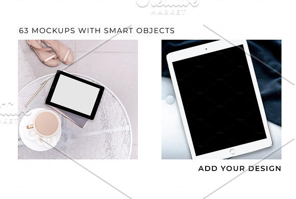 IPAD MOCKUP. LIFESTYLE BUNDLE 63 + in Product Mockups - product preview 29