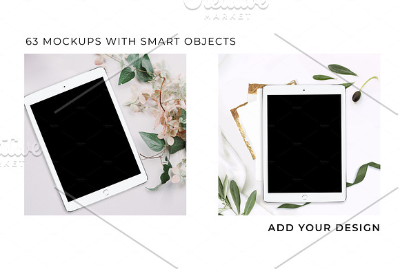 IPAD MOCKUP. LIFESTYLE BUNDLE 63 + in Product Mockups - product preview 32