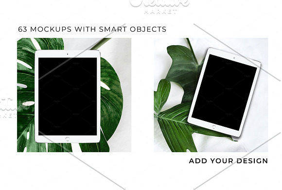 IPAD MOCKUP. LIFESTYLE BUNDLE 63 + in Product Mockups - product preview 35