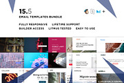 15 Email templates bundle V