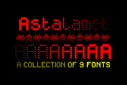Astalamet Pro - 9 fonts