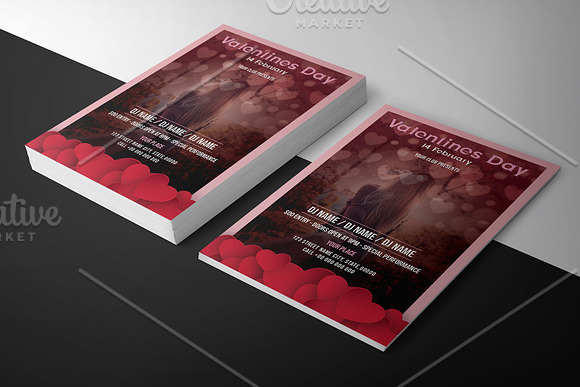 Valentines Day Party Flyer V946 in Flyer Templates - product preview 1