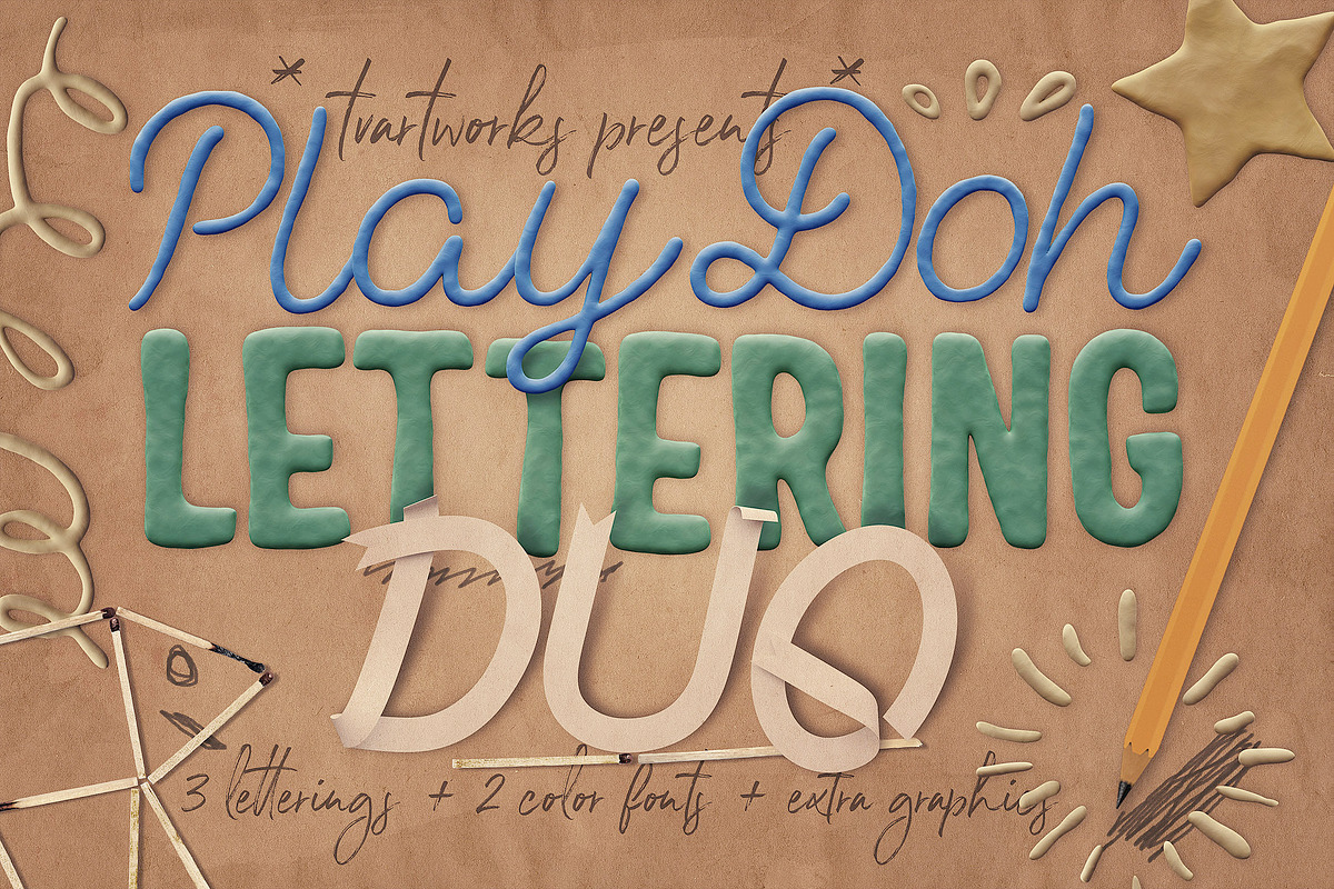 Play-Doh Lettering Duo in Graphics - product preview 8