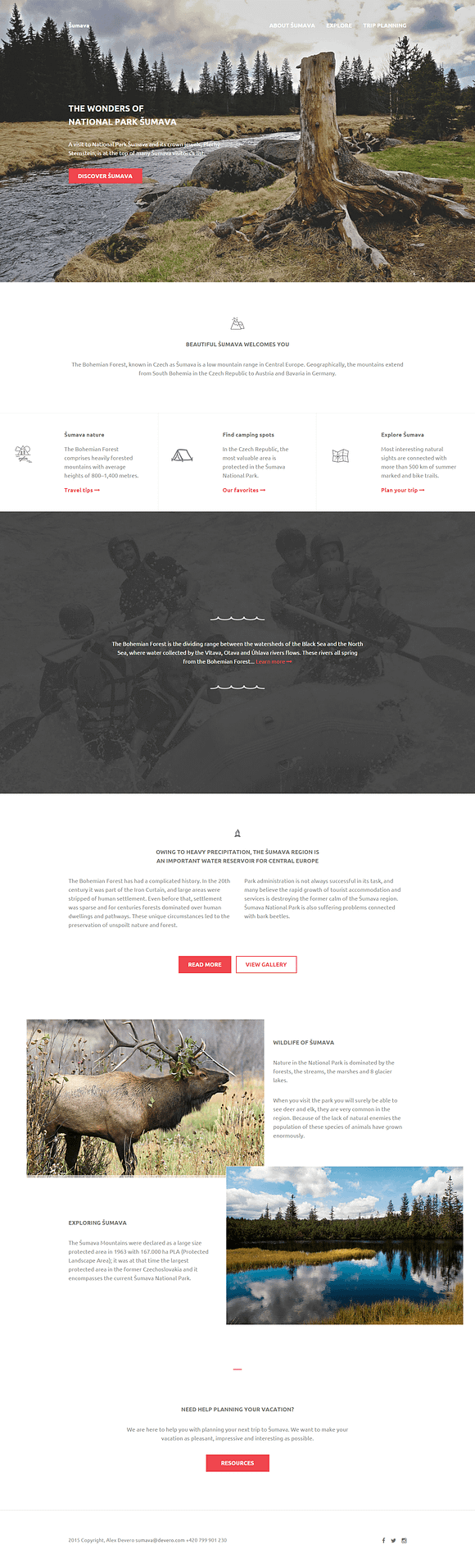 Sumava: Multi-Purpose HTML Template in HTML/CSS Themes - product preview 4