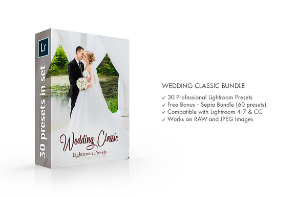 Lightroom Presets Wedding Classic in Photoshop Plugins - product preview 1