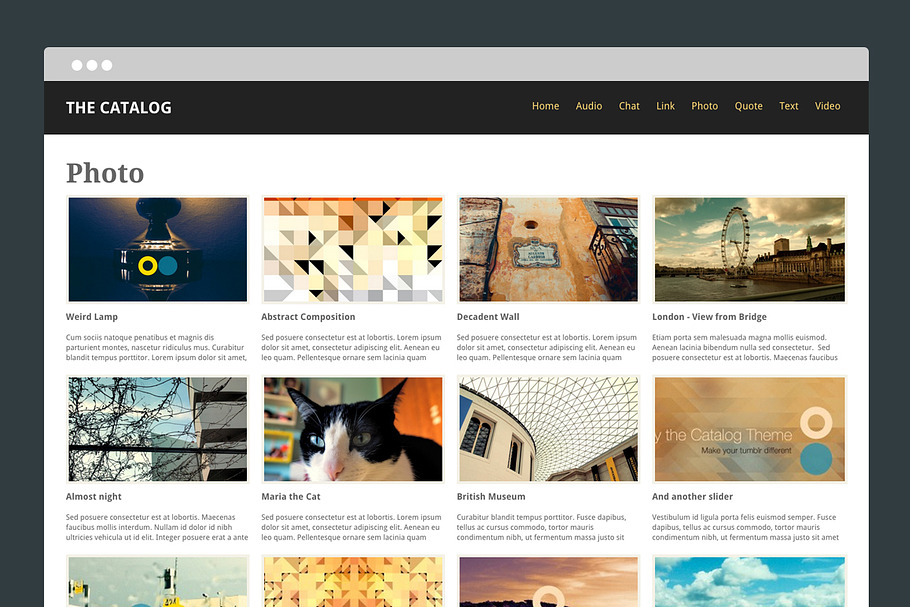 Catalog Tumblr Theme in Tumblr Themes - product preview 8