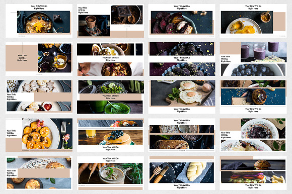 Food Twitter Posts in Twitter Templates - product preview 6