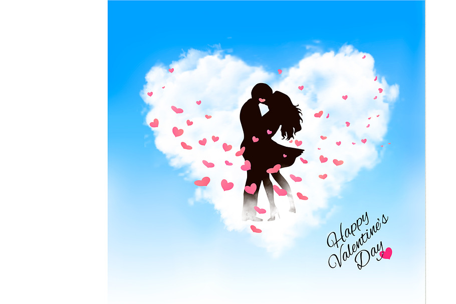 Valentine holiday background. Vector in Illustrations - product preview 8