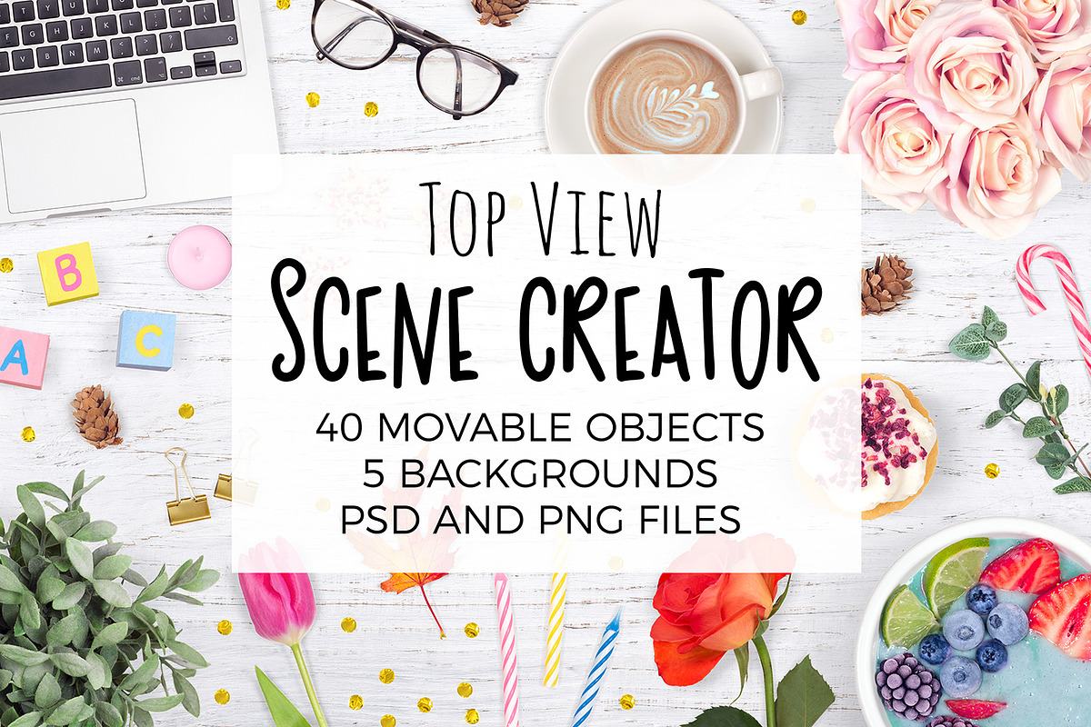 Scene Creator Top View in Scene Creator Mockups - product preview 8