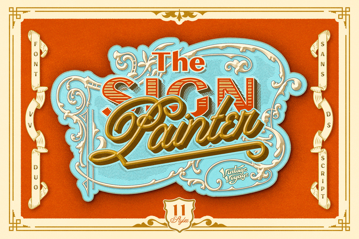 The Sign Painter in Display Fonts - product preview 8