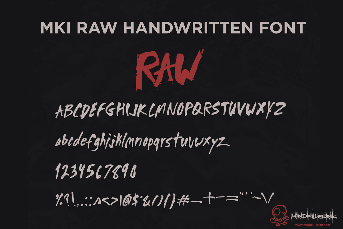 MKI RAW FONT in Fonts - product preview 8