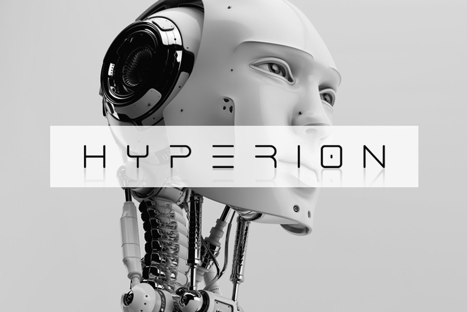 Hyperion Typeface in Fonts - product preview 8