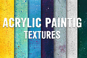 Acrylic painting textures pack