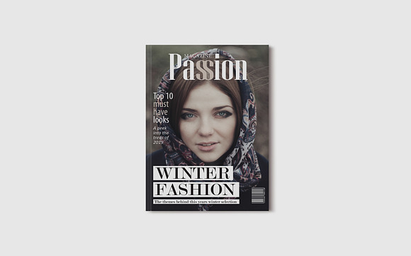 10 Fashion Magazine Template Covers in Magazine Templates - product preview 2