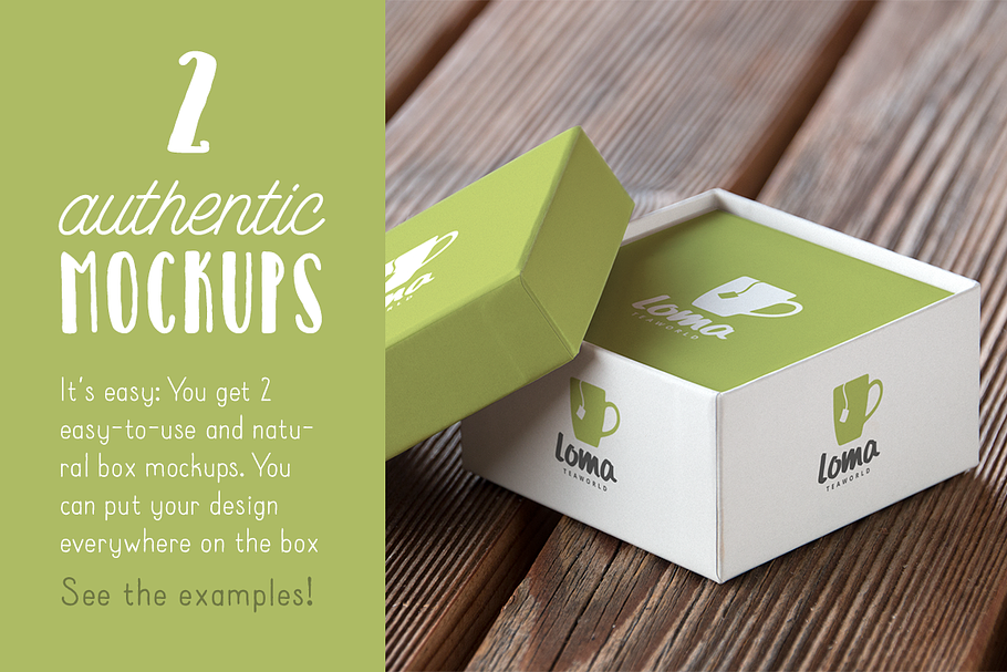 Authentic Box Mockup Vol. 01 in Product Mockups - product preview 8
