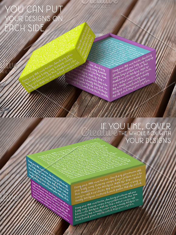 Authentic Box Mockup Vol. 01 in Product Mockups - product preview 3
