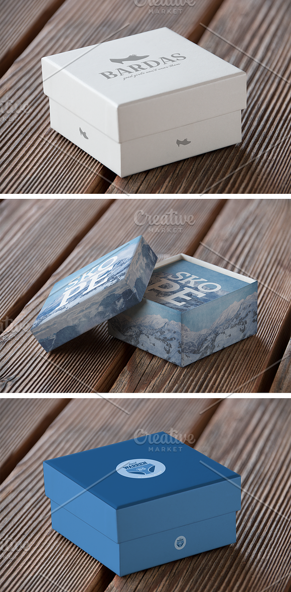 Authentic Box Mockup Vol. 01 in Product Mockups - product preview 4