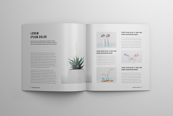 Square Magazine Bundle in Magazine Templates - product preview 8