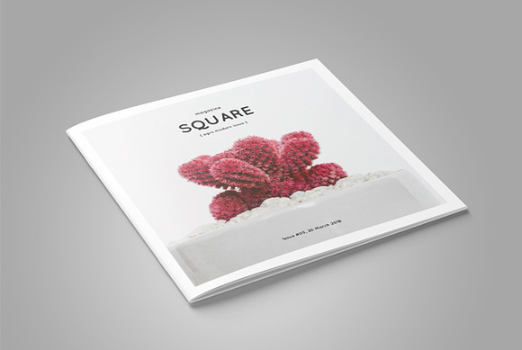 Square Magazine Bundle in Magazine Templates - product preview 11