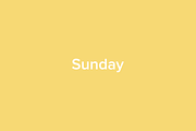 Sunday - One Page Portfolio Theme