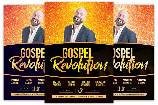 Gospel Revolution Church Flyer