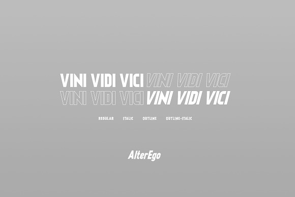 Alterego in Sans-Serif Fonts - product preview 1
