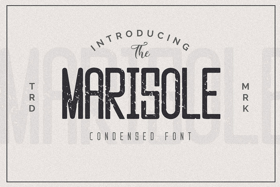 Marisole Condensed Font in Sans-Serif Fonts - product preview 8