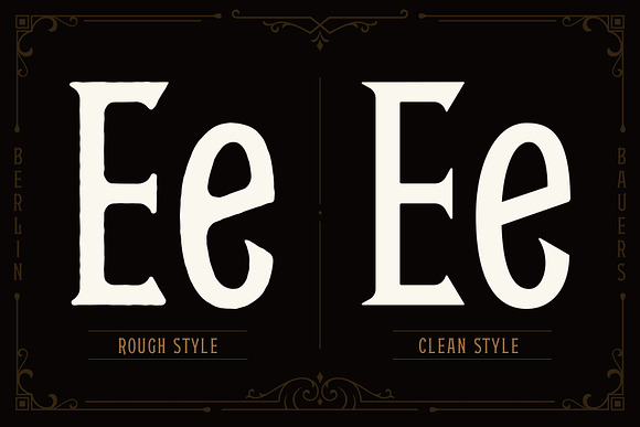 Glenfield - A Vintage Typeface in Display Fonts - product preview 5