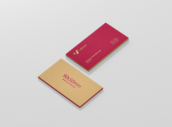 Business Card Mockup Bundle in Print Mockups - product preview 5