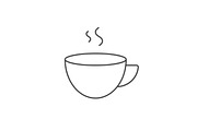 Cup of coffee outline icon