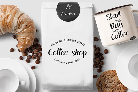 Aroma Plantation-font duo in Script Fonts - product preview 10
