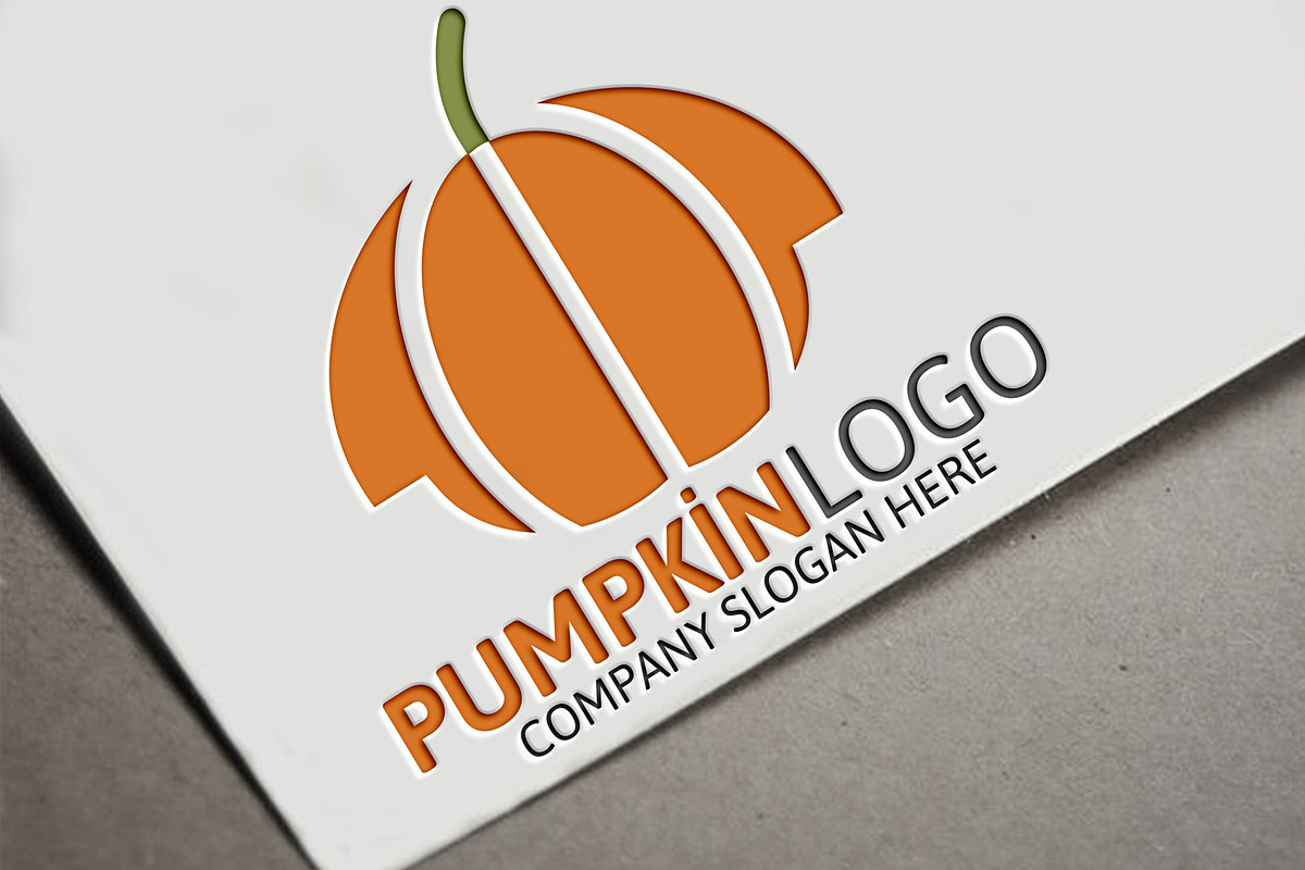 Pumpkin Logo in Logo Templates - product preview 8