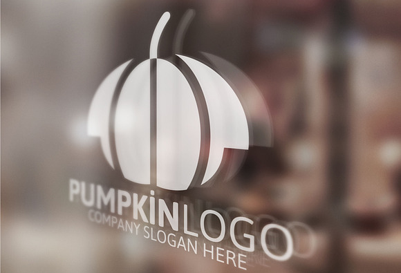Pumpkin Logo in Logo Templates - product preview 3