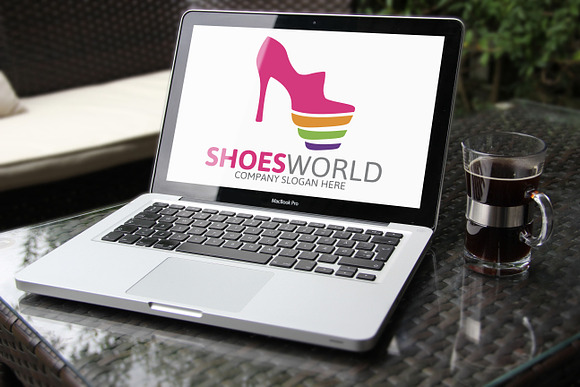 Shoes World Logo in Logo Templates - product preview 1