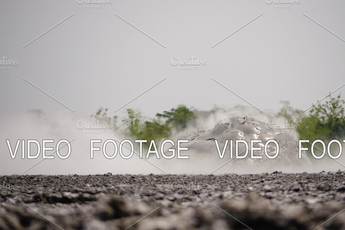 Mud volcano Bledug Kuwu, Indonesia in Graphics - product preview 8