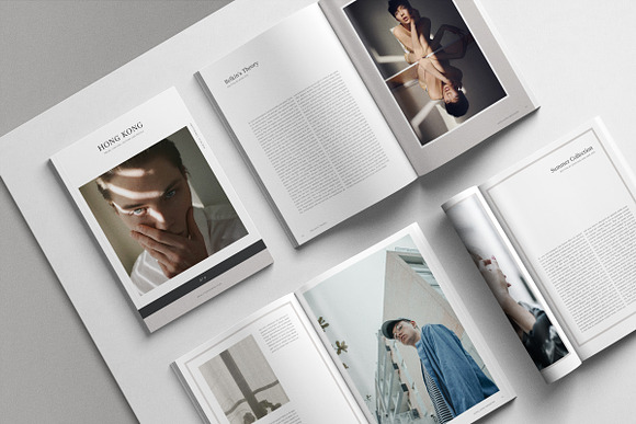 Magazine & Brochure Bundle in Magazine Templates - product preview 4