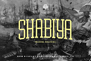 Shabiya typeface