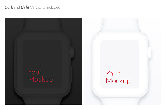 Apple Devices Mockup Set in Mobile & Web Mockups - product preview 5
