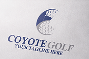 Coyote Wolf Golf Logo